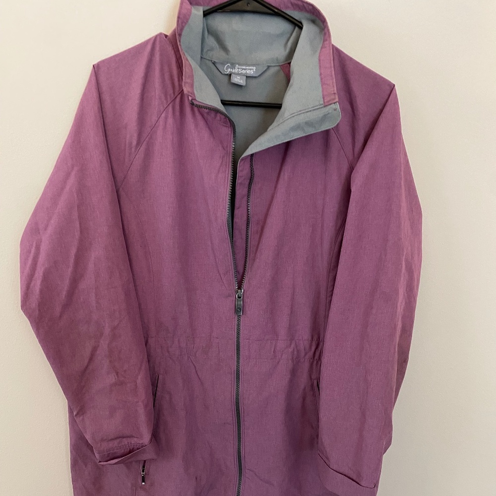 Gander Mountain Guide Series Pink & Gray Wind Coat (M)